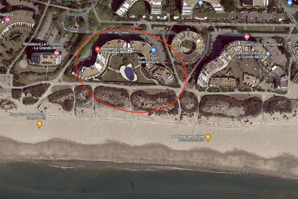 *Les Dunes, 50 M Des Plages, Clim, Netflix,4 Pers* La Grande-Motte Esterno foto