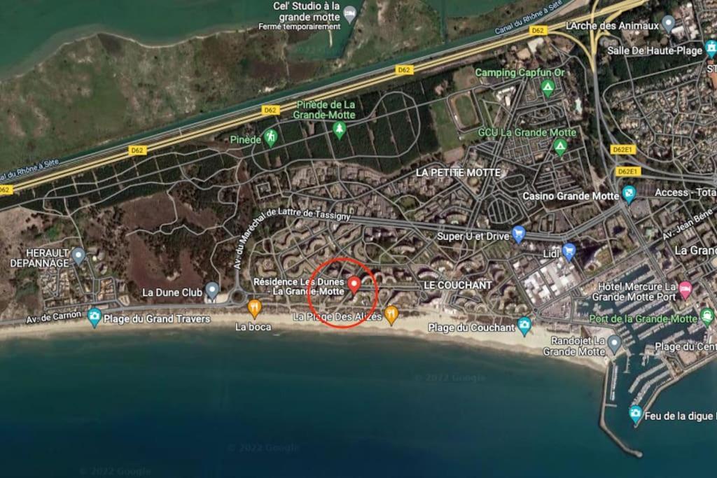 *Les Dunes, 50 M Des Plages, Clim, Netflix,4 Pers* La Grande-Motte Esterno foto